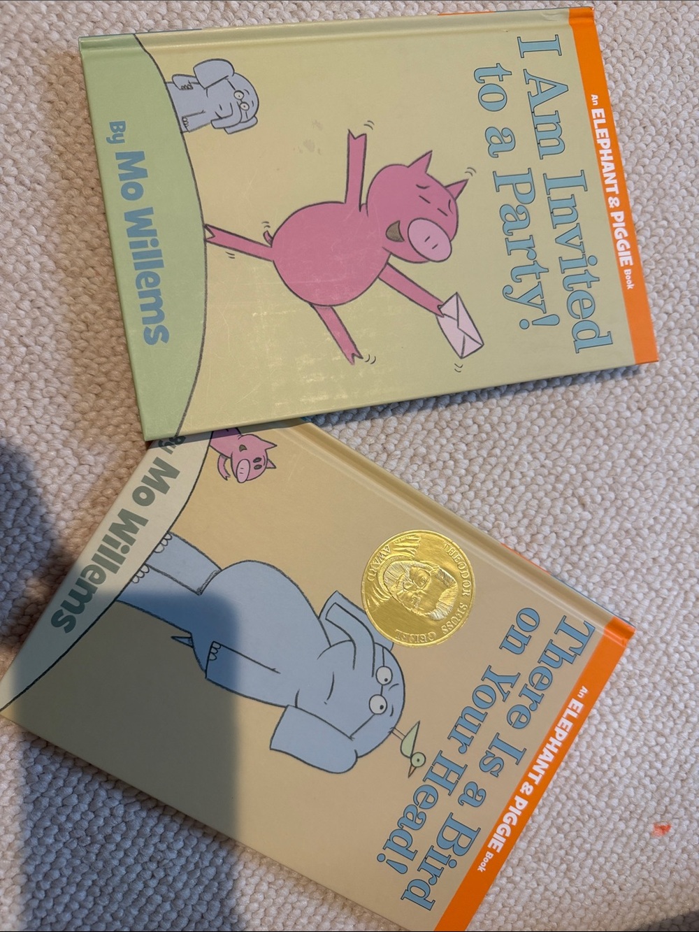 2 Elephant & Piggie Books by Mo Willems